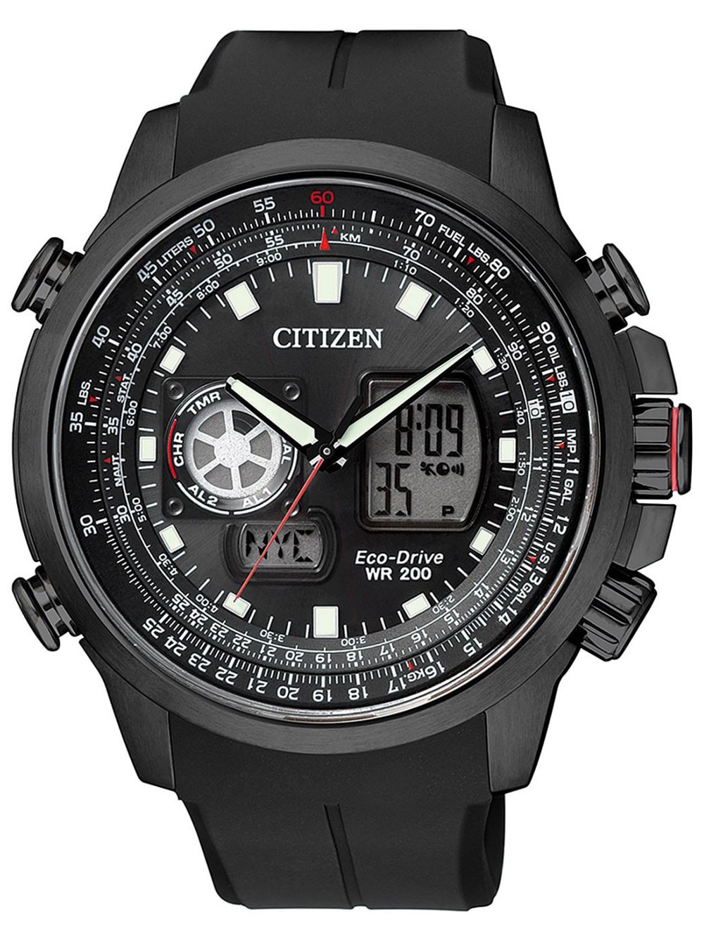 Watches: Citizen Eco-Drive Promaster Sky GMT JZ1065-05E 46 mm 200M