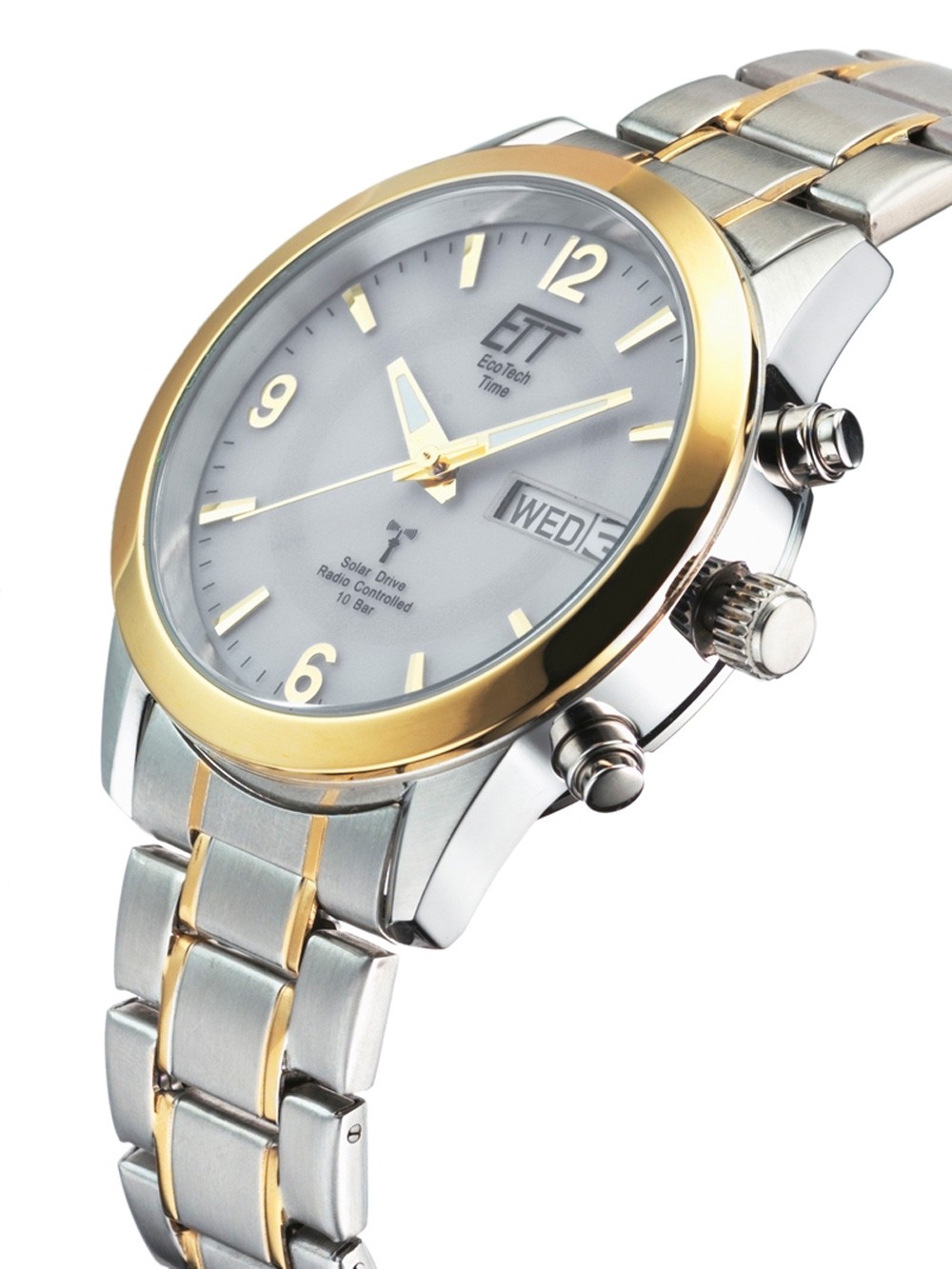 10ATM Watches Chrono12 EGS-11253-12M - | 40mm ETT Drive Funk Herren Gobi Solar