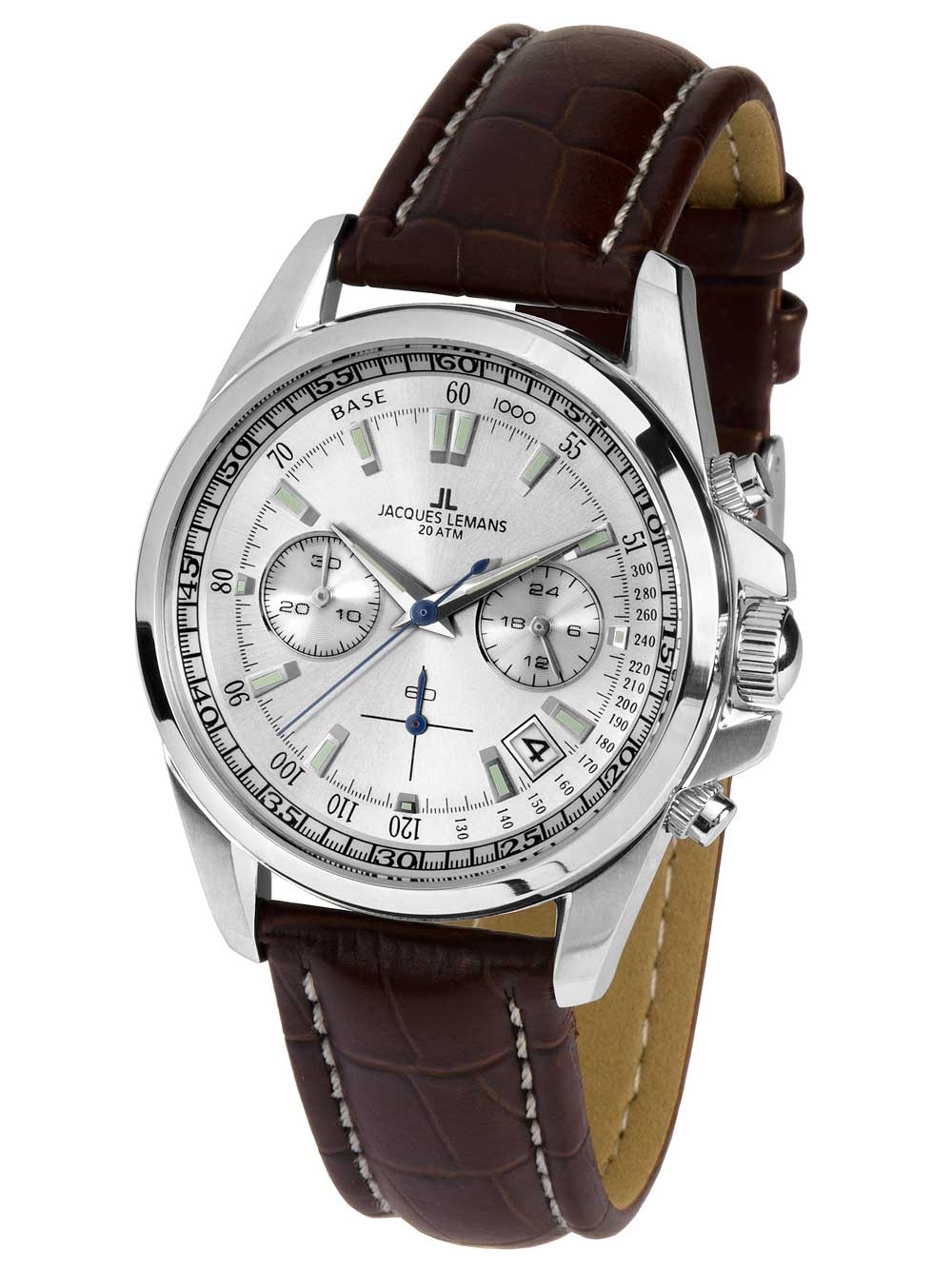 Ceas barbati Jacques Lemans 1-1830B Liverpool Chrono 40mm 20ATM