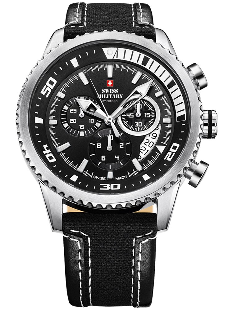 Swiss Military By Chrono SM30192.01 42 mm 10 ATM férfi karóra