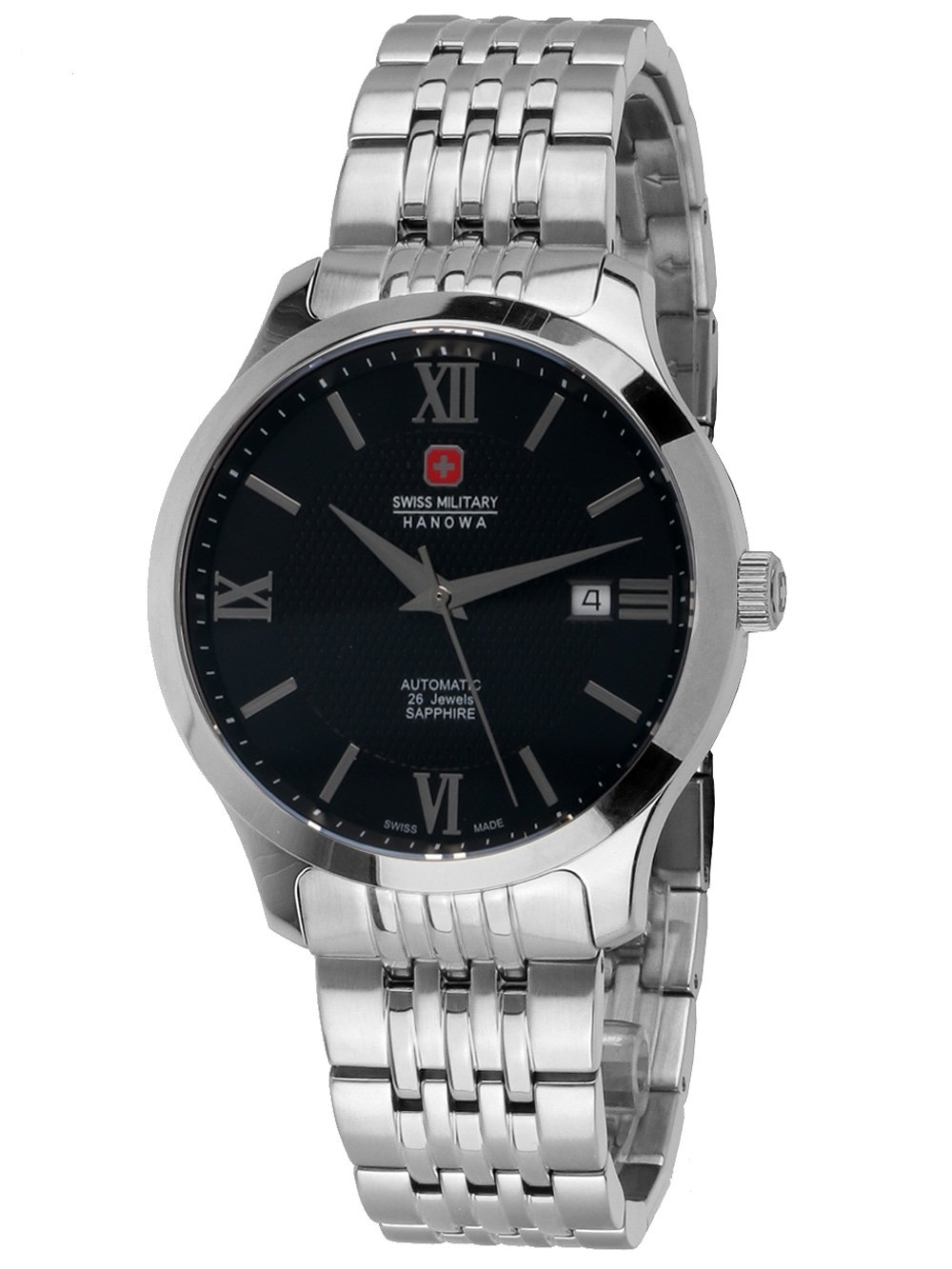 Swiss Military Hanowa 06-5300.04.001 Automatik Herren 40mm 5ATM Swiss Military Hanowa 06-5300.04.001 Automatik Herren 40mm 5ATM