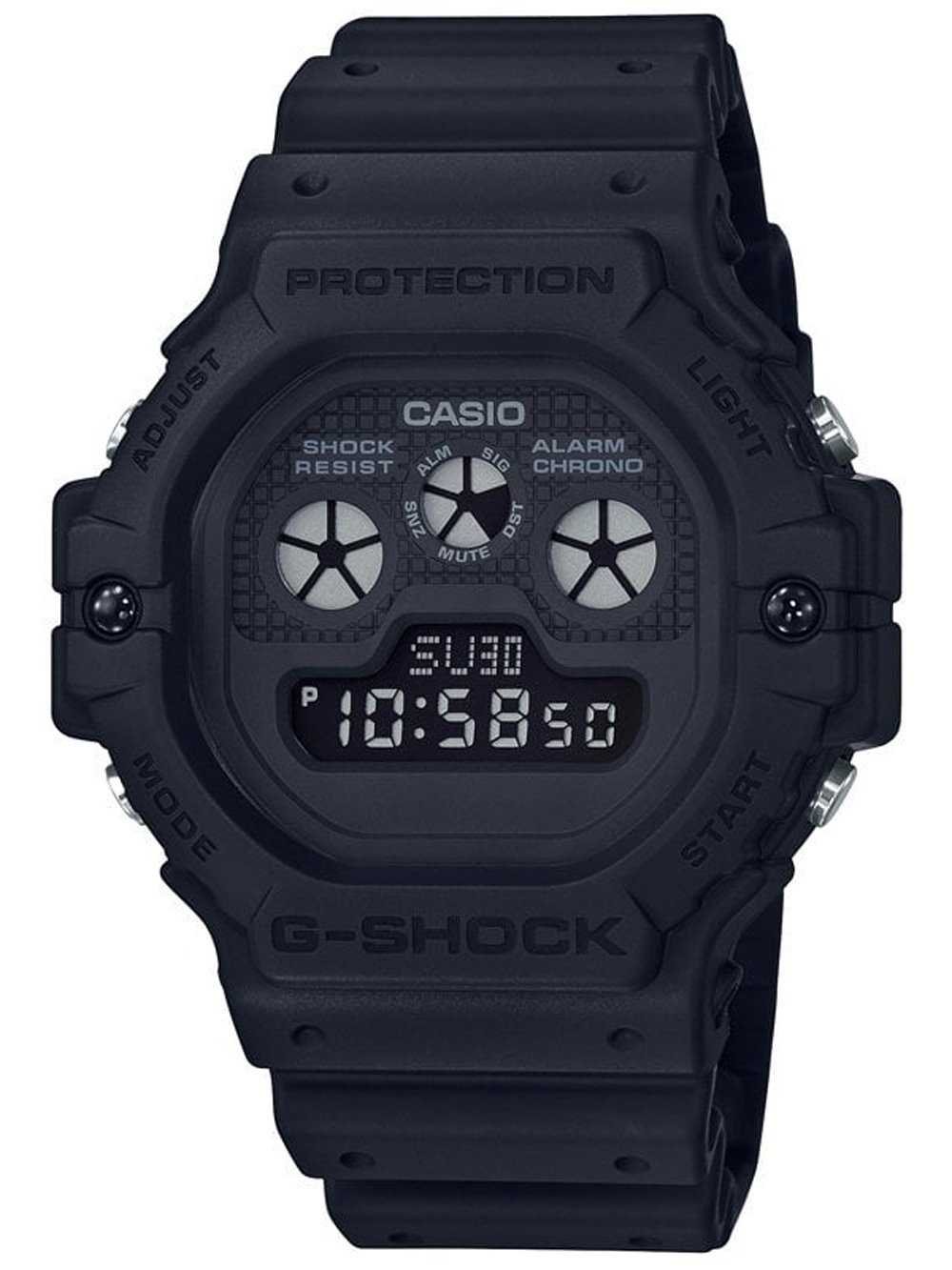 Ceas barbatesc Casio DW-5900BB-1ER G-Shock 46mm 20ATM