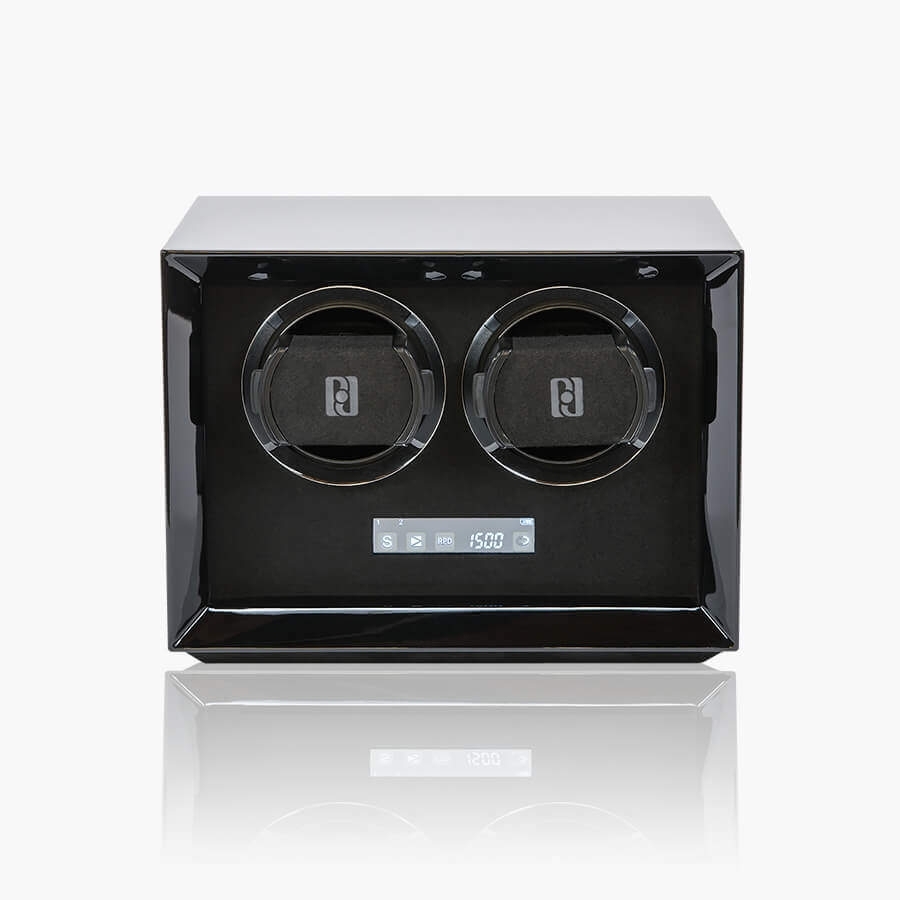 CUTIE DE INTORS PAUL DESIGN Petite-2 Lemn Finisaj Negru Lucios, Nuc, Carbon ( LUXURY LINE - HANDMADE ) CUTIE DE INTORS PAUL DESIGN Petite-2 Lemn Finisaj Negru Lucios, Nuc, Carbon ( LUXURY LINE - HANDMADE )
