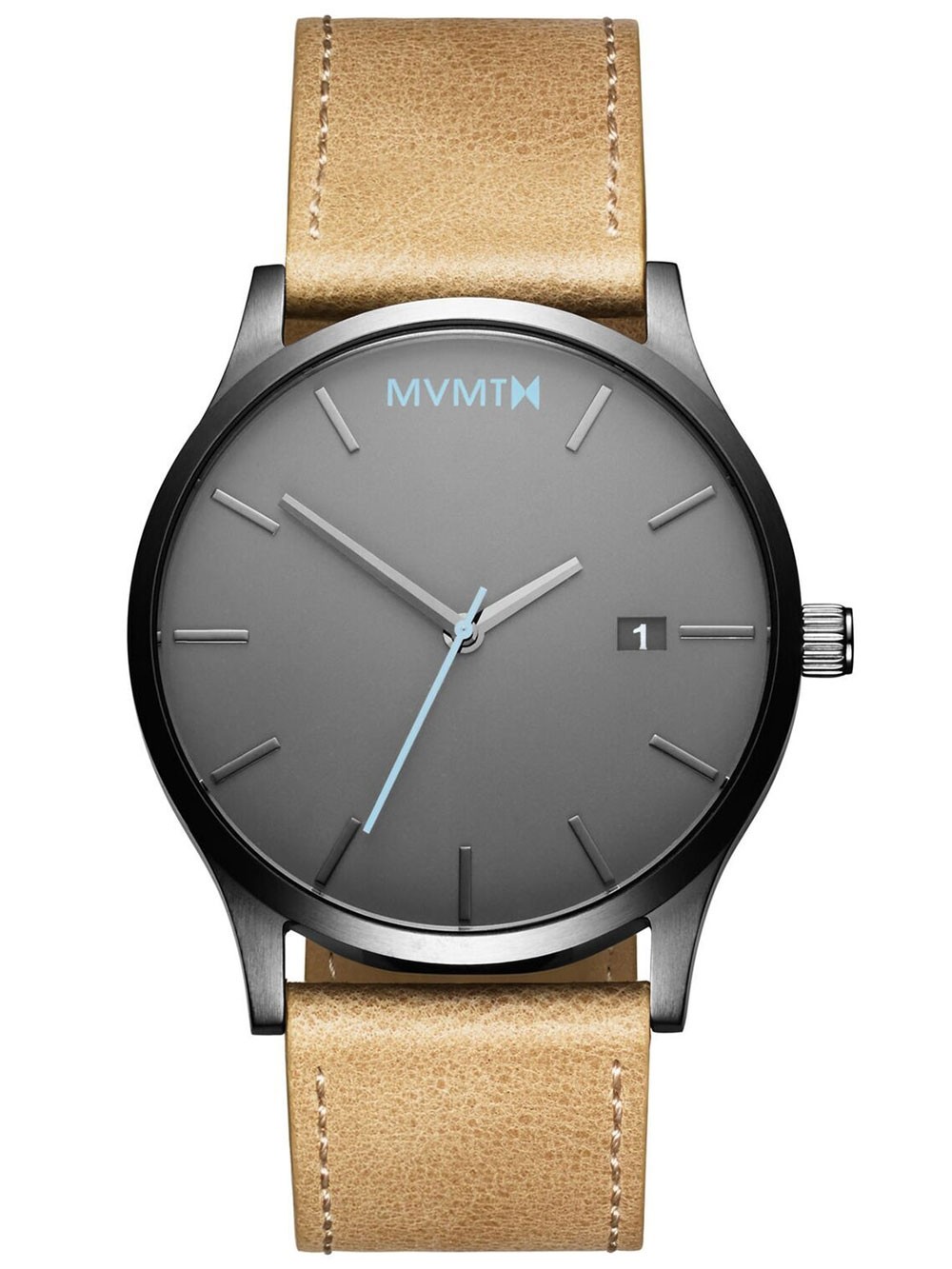 Ceas barbatesc MVMT MM01-GML Classic Gunmetal Sandstone 45mm 3ATM Ceas barbatesc MVMT MM01-GML Classic Gunmetal Sandstone 45mm 3ATM