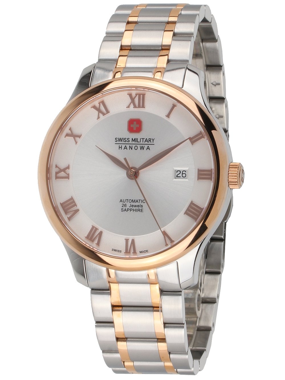 Ceas barbatesc Swiss Military Hanowa 06-5299.04.001 Automatic 41mm 10ATM Ceas barbatesc Swiss Military Hanowa 06-5299.04.001 Automatic 41mm 10ATM