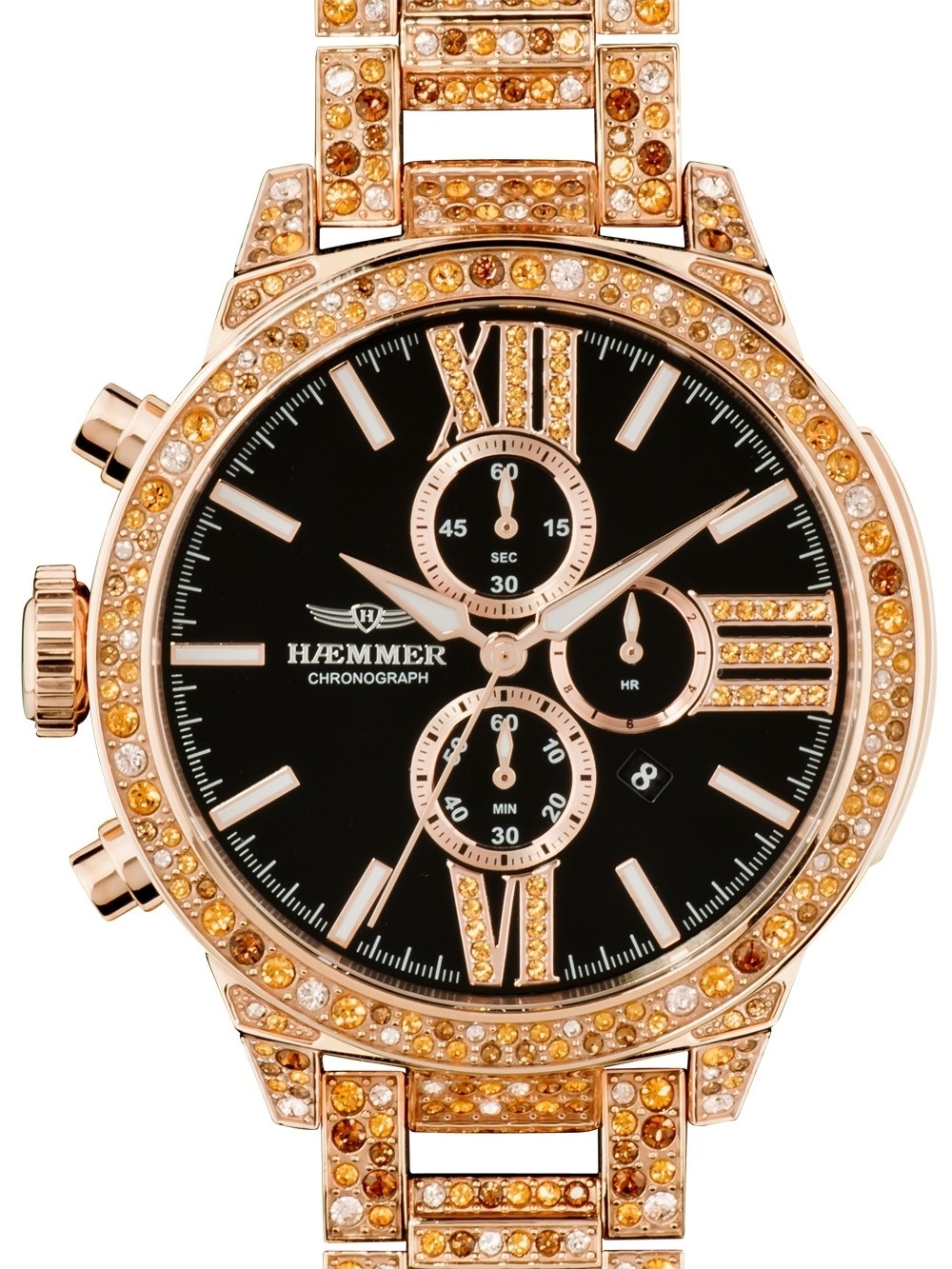 Uhren Chrono12 Haemmer U300 Unique Chronograph Damen 45mm 10ATM