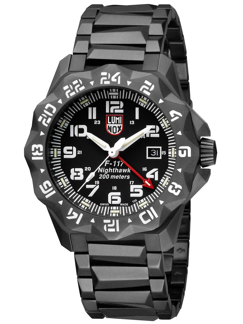Watches | Chrono12 - Luminox XA.6422 Nighthawk 6400 Serie 44mm 200M