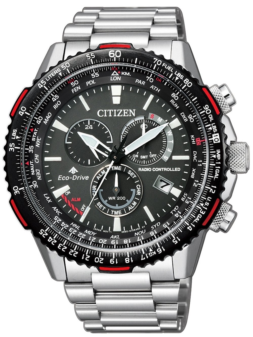 Ceas barbatesc Citizen CB5001-57E Promaster Solar Eco Drive Radio Controlat 45mm 20ATM Ceas barbatesc Citizen CB5001-57E Promaster Solar Eco Drive Radio Controlat 45mm 20ATM