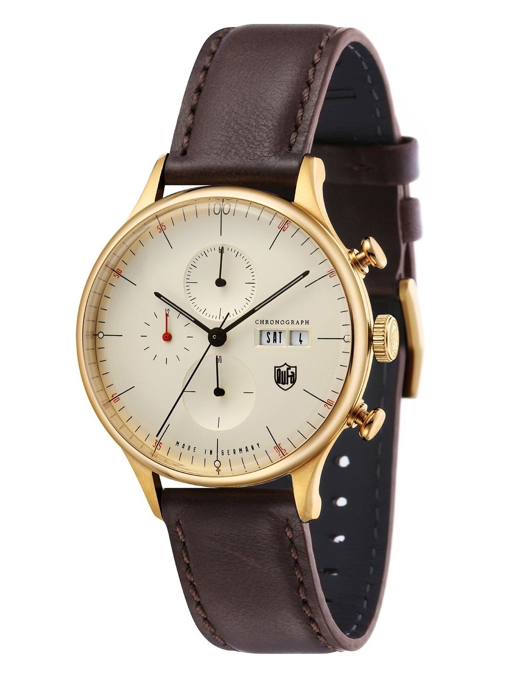 Watches | Chrono12 - DuFa DF-9021-03 Van der Rohe Chronograph 38mm 3ATM