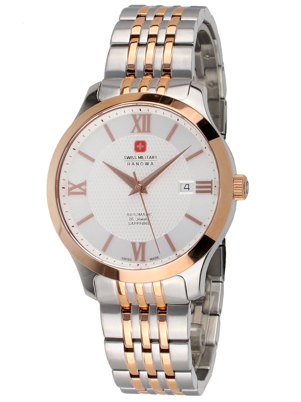 Ceas barbatesc Swiss Military Hanowa 06-5300.12.001 Automatic 40mm 5ATM Ceas barbatesc Swiss Military Hanowa 06-5300.12.001 Automatic 40mm 5ATM