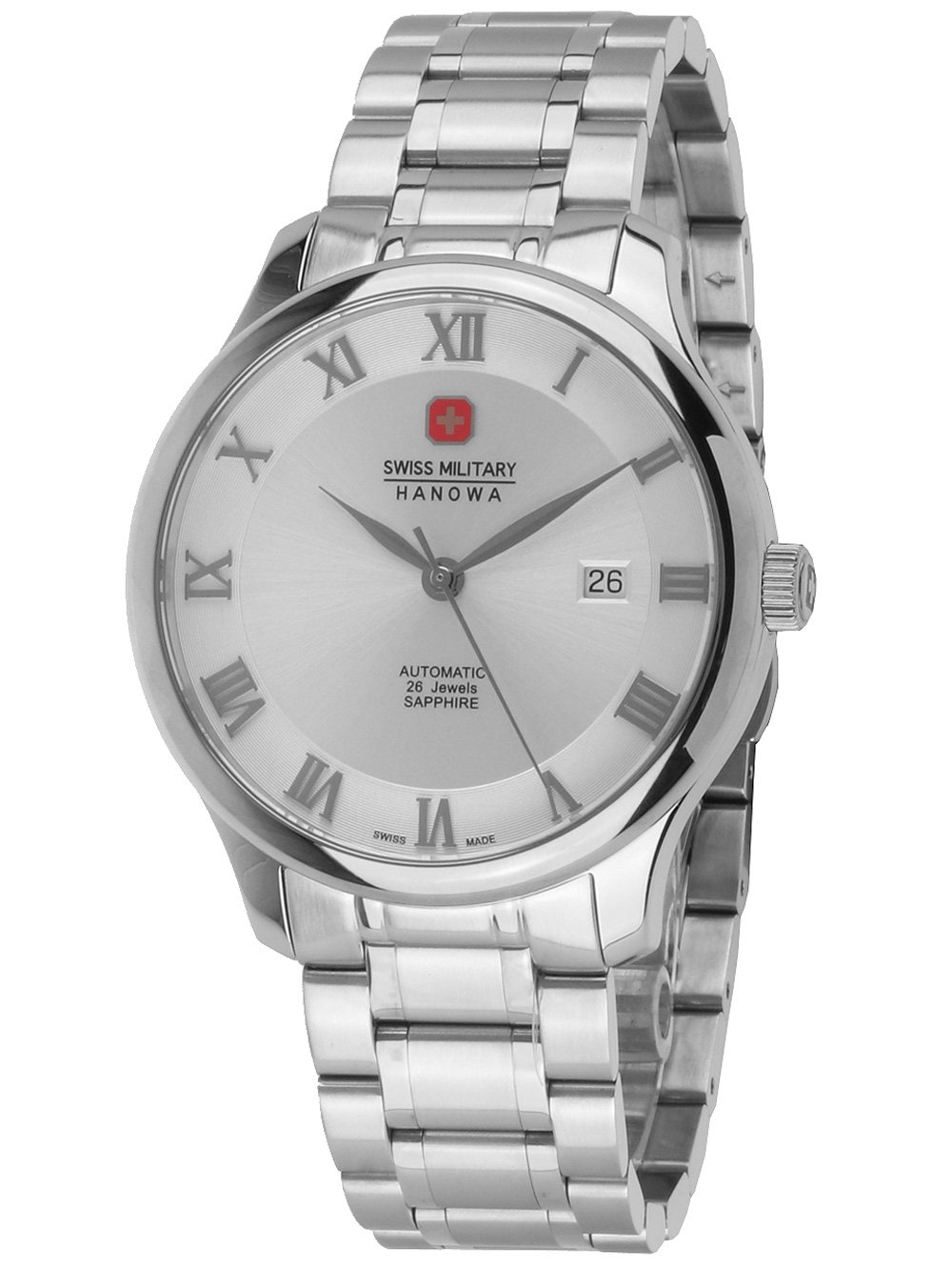 Ceas barbatesc Swiss Military Hanowa 06-5299.12.001 Automatic 41mm 10ATM Ceas barbatesc Swiss Military Hanowa 06-5299.12.001 Automatic 41mm 10ATM