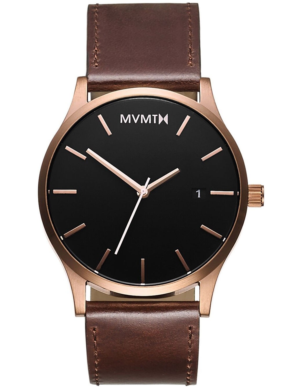 Ceas barbatesc MVMT MM01-RGBL Classic Rose Gold Brown 45mm 3ATM Ceas barbatesc MVMT MM01-RGBL Classic Rose Gold Brown 45mm 3ATM