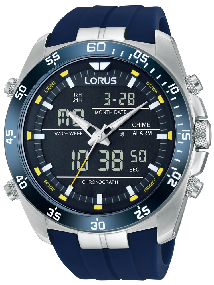Ceas barbatesc Lorus RW617AX9 Analog-Digital Alarm Cronograf 100M 46mm Ceas barbatesc Lorus RW617AX9 Analog-Digital Alarm Cronograf 100M 46mm