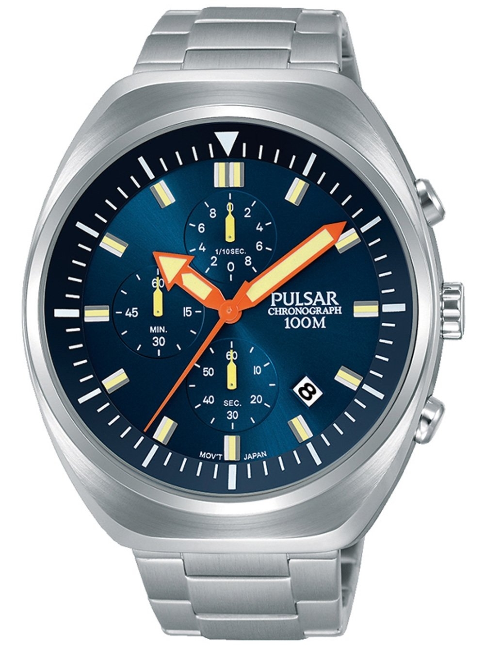 Ceas barbatesc Pulsar PM3085X1 Solar Chrono 44mm 10ATM