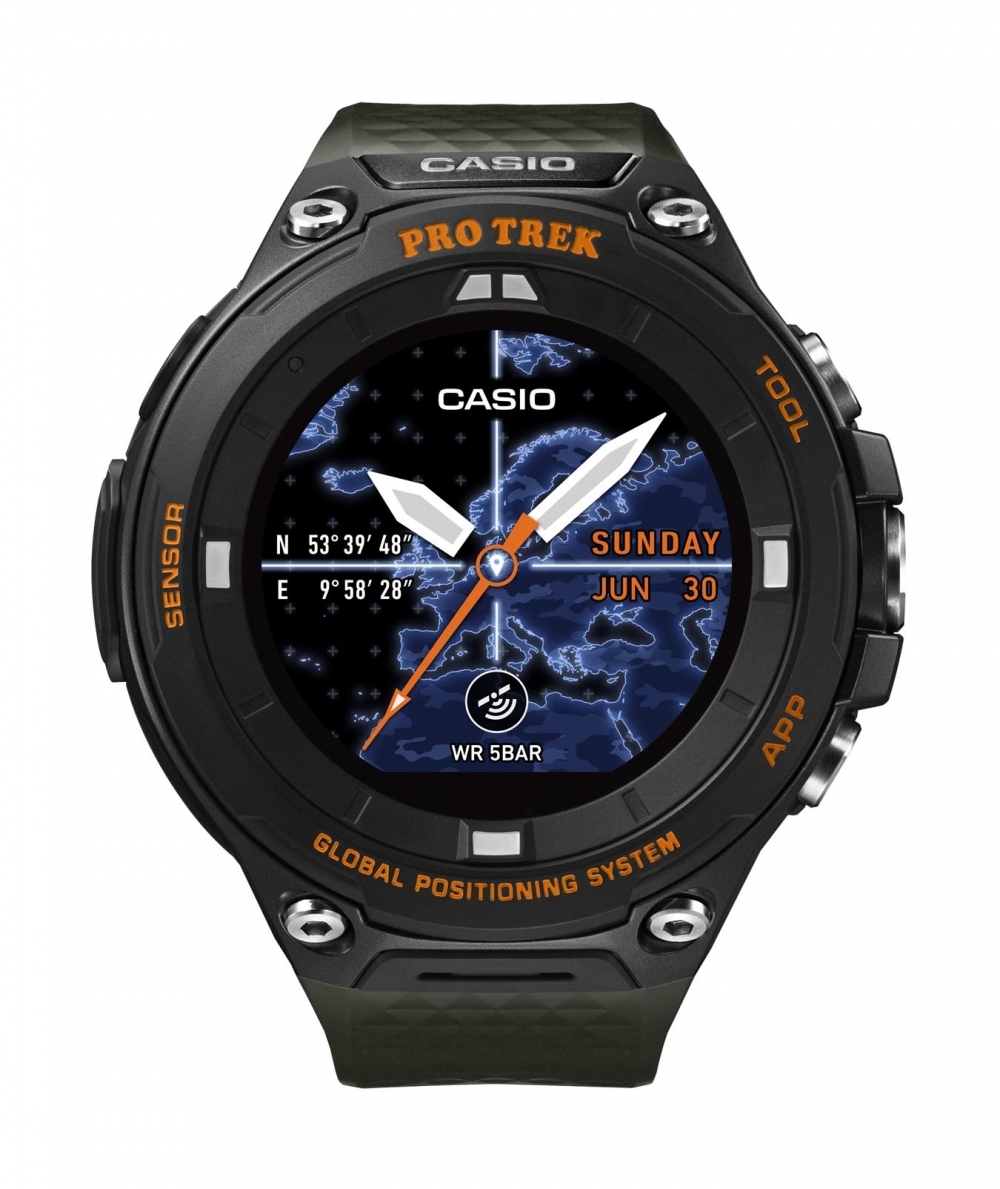 Ceas barbatesc Casio WSD-F20A-GNBAE Pro Trek Smartwatch GPS