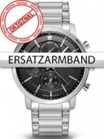 Ceas: Curea de ceas Bossart Stahl-Atman BW-1401-AS-BK-BRC