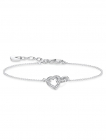 Ceas: Thomas Sabo Armband Together Herz Klein A1648-051-14 14-19cm