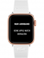 Ceas: Lacoste 2050006 Strap for Apple Watch 38/40mm White