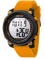 Uhr: Sector R3251546001 EX-38 Digital Watch Mens 45mm 10ATM