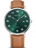 Watch: Bering 18640-568 Herren Titanium 40mm 5ATM