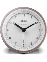 Ceas: Braun BC07PW-DCF classic radio controlled alarm clock