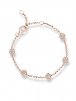 Ceas: Thomas Sabo Armband Glam & Soul A1310-416-14 16,5-19,5 cm