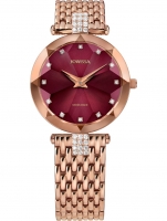 Orologi: Jowissa J5.714.M Facet Strass Damen 29mm 5ATM