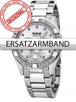 Ceas: Curea de ceas Perigaum Edelstahl P-1310 Fancy DAU silber