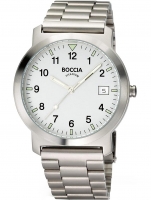 Ceas: Boccia 3630-01 men`s watch titanium 37mm 5ATM