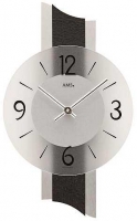 Watch: AMS 9395 Wanduhr modern 23 x 40 x 6 cm