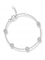 Ceas: Thomas Sabo Armband Glam & Soul A1330-051-14 16,5-19,5 cm