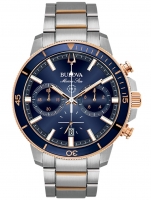 Ceas: Ceas barbatesc Bulova 98B301 Marine Star Cronograf  45mm 20ATM