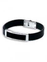 Ceas: Joop! Unisex Armband JPBR90042M650 Leder mit 925er Silber 19,5 cm