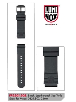 Ceas: Luminox PU Ersatzband FP.2201.20B [22 mm] schwarz m. schwarzer Schließe