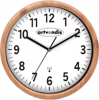 Watch: Artvendis 5576B Wanduhr modern Funkwanduhr