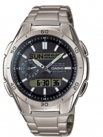 Watch: Men watch Casio WVA-M650TD-1AER Wave Ceptor  44mm 10ATM