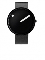 Watch: PICTO 43361-4120B Unisex Watch Black and White 40mm 5ATM