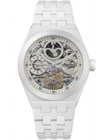 Uhr: Ingersoll I15103 The Broadway Ceramic Dual Time Automatic Mens Watch 43mm 5ATM
