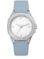 Ceas: DKNY DK1L012L0015 Ladies Watch Booklyn Midi Light Blue 34MM 5ATM