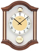 Orologi: AMS 7447/1 Wanduhr klassisch Doppelpendeluhr - Serie: AMS Design
