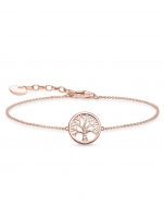 Ceas: Thomas Sabo Armband Tree of Love A1828-416-14 16-19cm