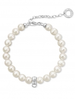 Ceas: Thomas Sabo Armband Charm Club X0225-082-14 14,5-18,5 cm