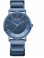 Reloj: Bering 19535-797 Ladies Watch Ceramic Solar 35mm 3ATM