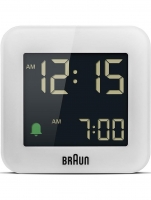 Ceas: Braun BC08W classic digital alarm clock