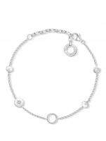 Watch: Thomas Sabo Charm Armband Perlen X0273-167-14 15-19cm