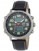 Ceas: Ceas barbatesc ETT EGS-11301-22L Solar Drive Radiocontrolat Hunter II Chrono 48mm 10ATM