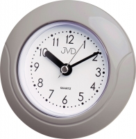 Watch: JVD SH33.2 Baduhr, grau, Durchmesser 13,5 cm