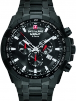Часы: Swiss Alpine Military 7043.9177 Chrono 46mm 10ATM