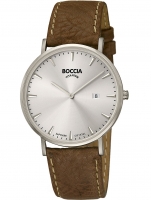 Ceas: Boccia 3648-01 men`s watch titanium 39mm 3ATM