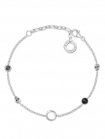 Ceas: Thomas Sabo Charm Armband Totenkopf X0275-641-11 15-19cm